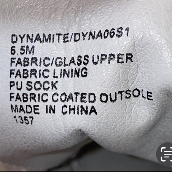 Steve Madden Women's Dynamite Silver Multi Combat & Lace-up Boots Size 6.5 - Picture 12 of 12